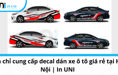 Địa chỉ cung cấp decal dán xe ô tô giá rẻ tại Hà Nội