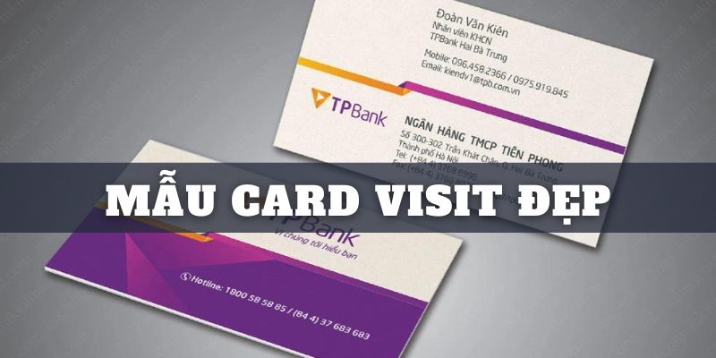 Thiết kế Card visit (name card) đẹp và rẻ nhất tại Uni
