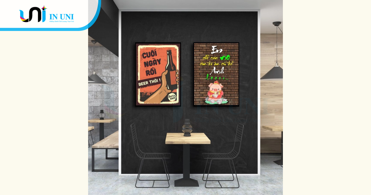 Vì sao nên mua miếng decal trang trí quán cafe