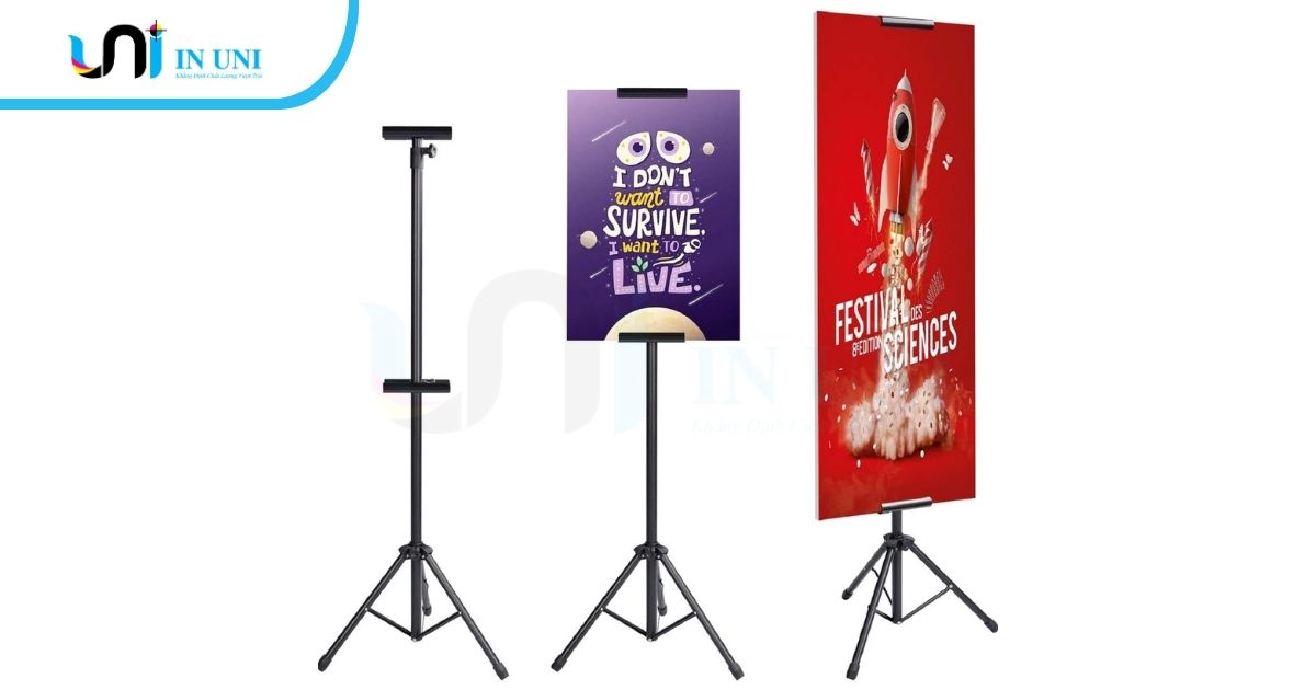 Mẫu Standee chữ T đẹp 2024