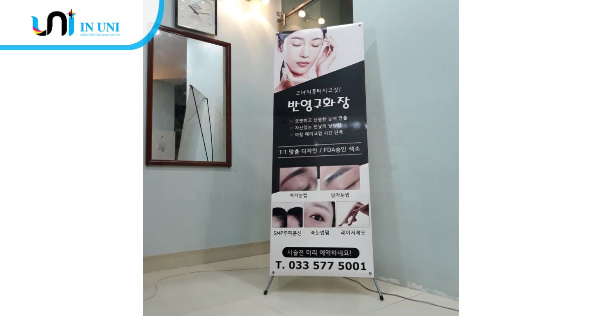 Cùng UNI tham khảo ngay 99+ mẫu standee Spa đẹp