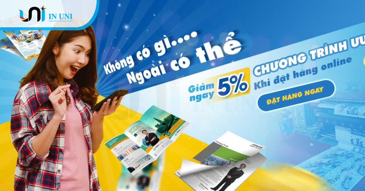 Xưởng in UNI - đơn vị tư vấn & in ấn brochure chuyên nghiệp, chi phí rẻ số 1