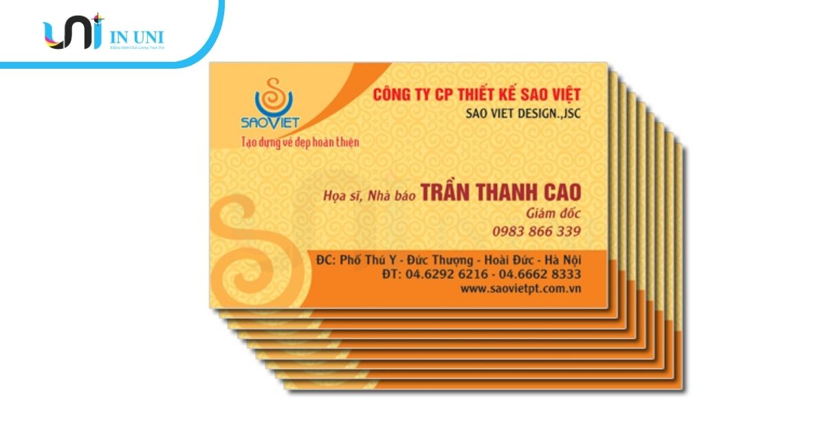 các mẫu card visit